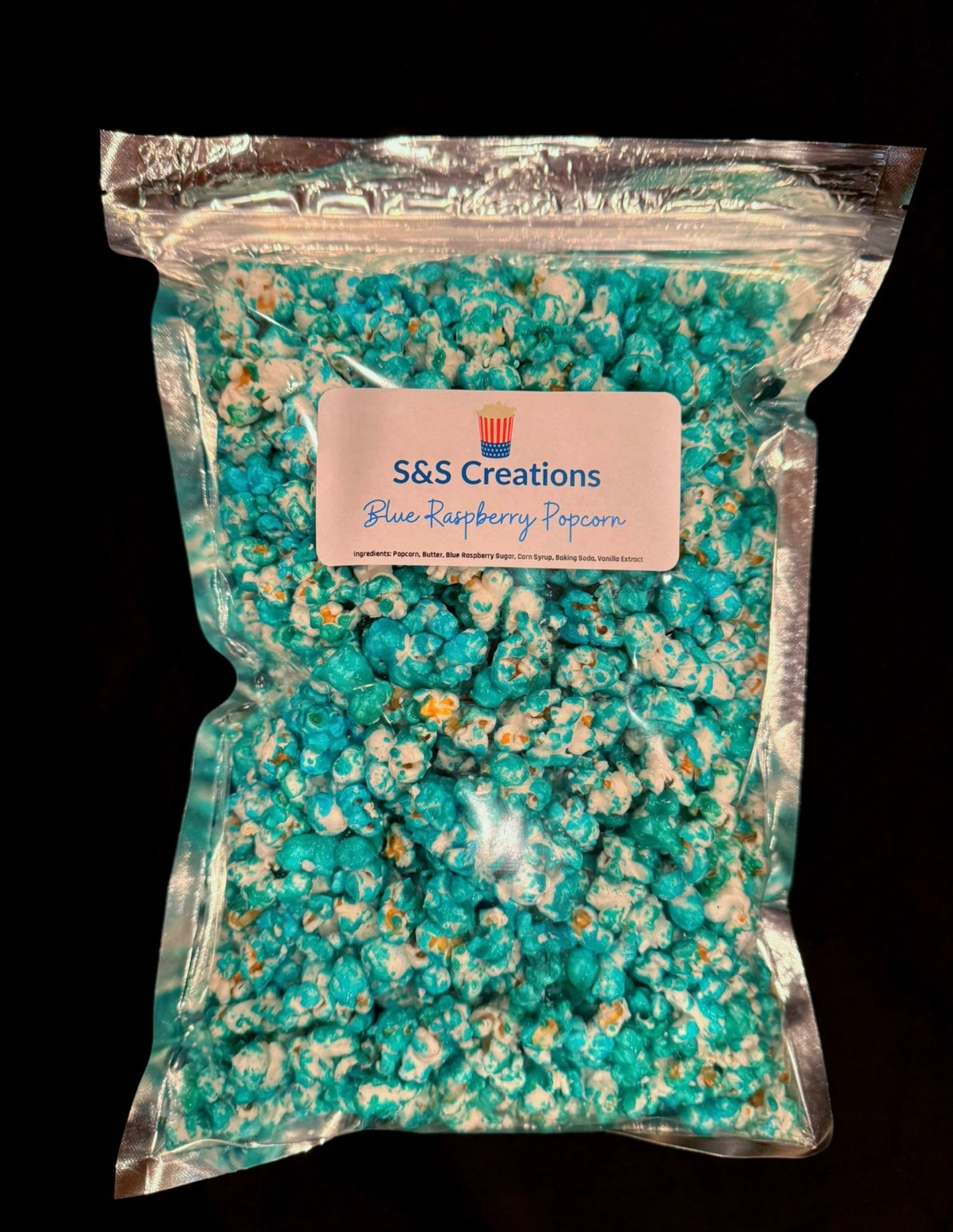Blue Raspberry Popcorn