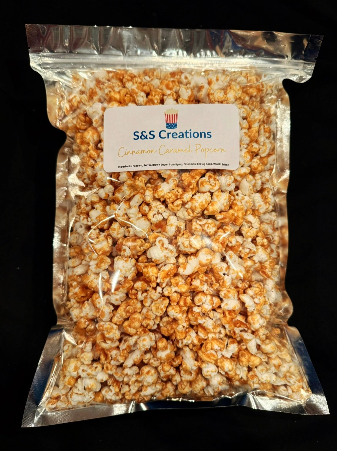 Cinnamon Caramel Popcorn