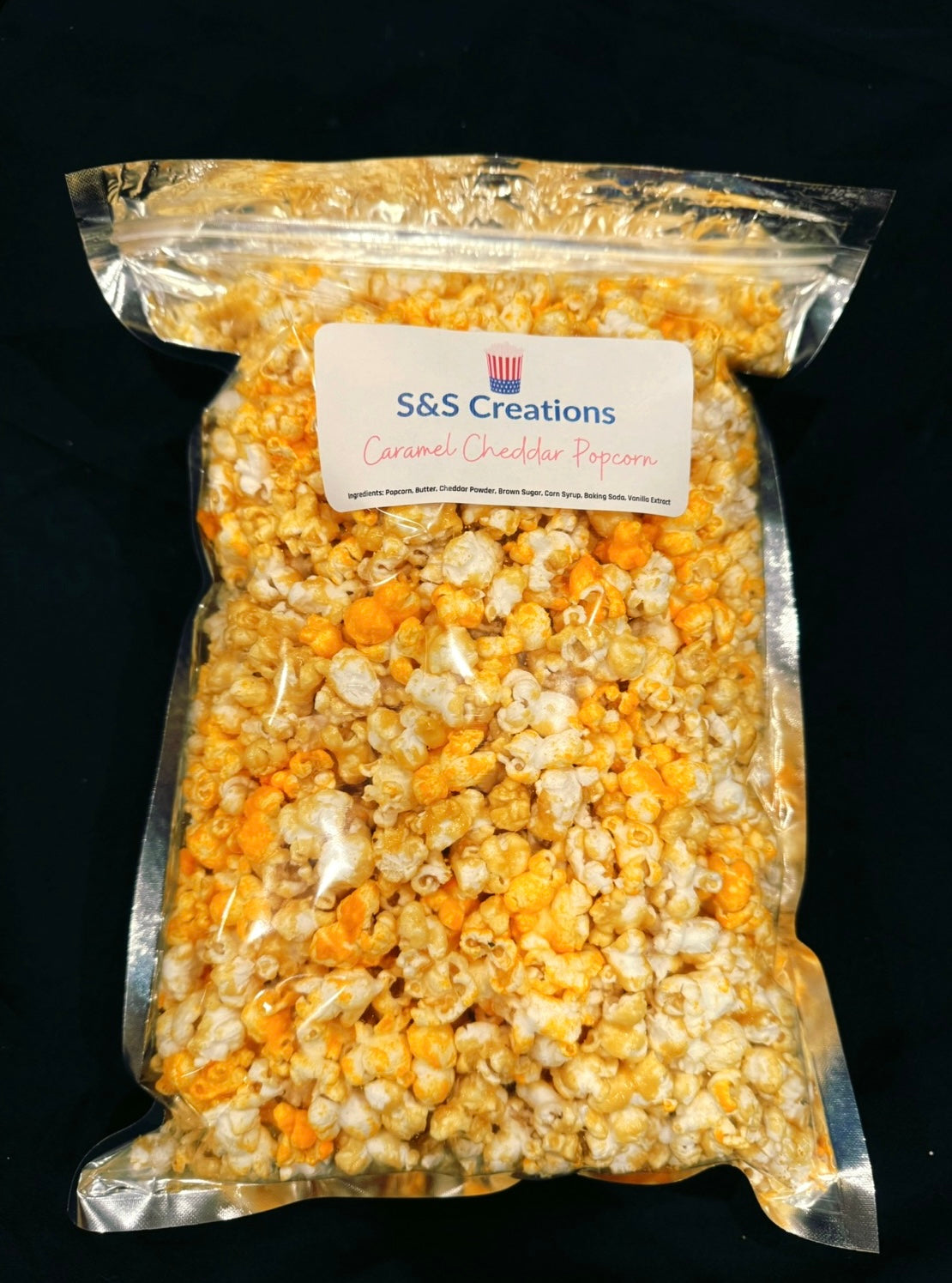 Caramel and Cheddar Popcorn